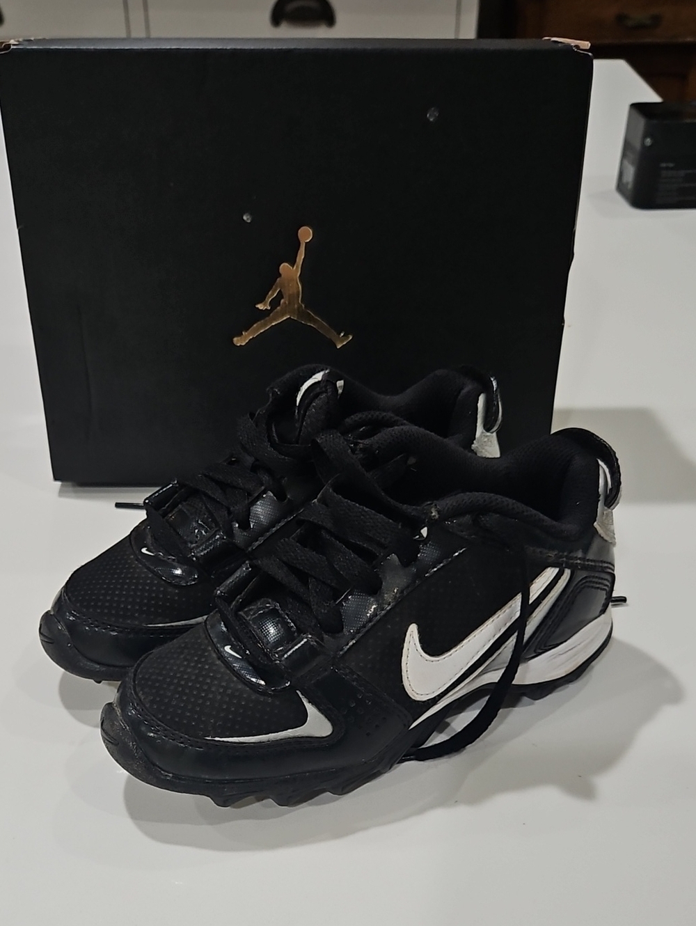 Nike Land Shark Cleats, Football, Soccer, T-ball Size 13c